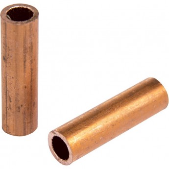 Гильза медная REXANT ГМ 25-8 (25мм² - Ø8мм) (в упак.100шт) Гильза медная REXANT ГМ 25-8 (25мм² - Ø8мм) (в упак.100шт)