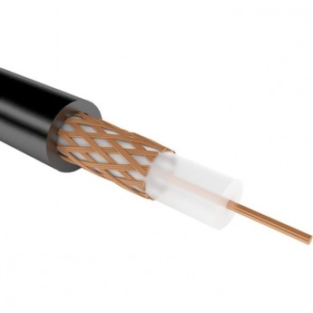 Кабель коаксиальный REXANT РК 75-2-11АИ 400 м черный Кабель коаксиальный REXANT РК 75-2-11АИ 400 м черный