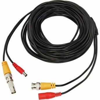Кабель REXANT BNC + DC соединительный для систем видеонаблюдения 18 м Кабель REXANT BNC + DC соединительный для систем видеонаблюдения 18 м