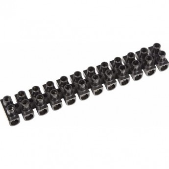 Клеммная колодка REXANT KВ-10 винтовая черный Клеммная колодка REXANT KВ-10 винтовая черный