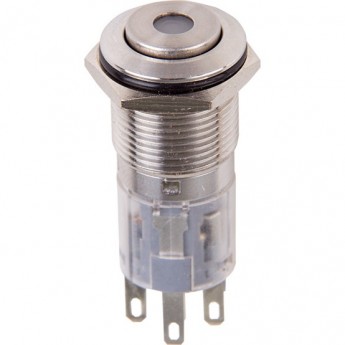 Кнопка антивандальная REXANT 16 12В фикс синяя Кнопка антивандальная REXANT 16 12В фикс синяя