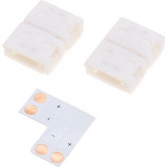 Коннектор REXANT L-образный для светодиодной ленты SMD 8мм