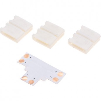 Коннектор REXANT T-образный для светодиодной ленты SMD 10мм