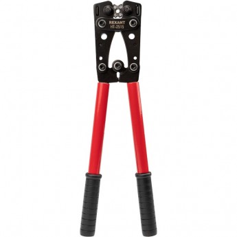 Кримпер REXANT HT-2515 для обжима силовых наконечников и гильз Кримпер REXANT HT-2515 для обжима силовых наконечников и гильз