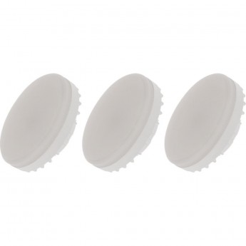 Лампа светодиодная REXANT GX53 таблетка 10,5Вт 840Лм AC180~265В 4000К (3 шт/уп) Лампа светодиодная REXANT GX53 таблетка 10,5Вт 840Лм AC180~265В 4000К (3 шт/уп)