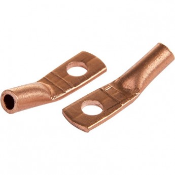 Наконечник медный REXANT ТМ 6-5-4 (6мм² - Ø5мм) (в упак 100шт) Наконечник медный REXANT ТМ 6-5-4 (6мм² - Ø5мм) (в упак 100шт)