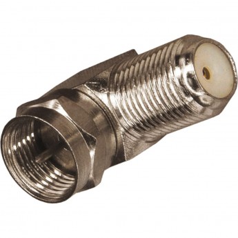 Переходник антенный REXANT штекер F - гнездо F, угловой, (1шт)