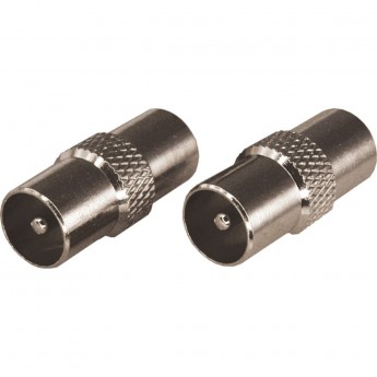 Переходник антенный REXANT штекер TV - штекер TV (1шт)