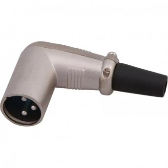 Разъем REXANT CANON штекер XLR на шнур угловой Разъем REXANT CANON штекер XLR на шнур угловой