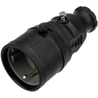 Розетка переносная REXANT влагозащищенная, с/з, 16 А, IP20/44 каучук Розетка переносная REXANT влагозащищенная, с/з, 16 А, IP20/44 каучук