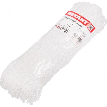 Шнур с сердечником REXANT 4 мм 100 м белый Шнур с сердечником REXANT 4 мм 100 м белый