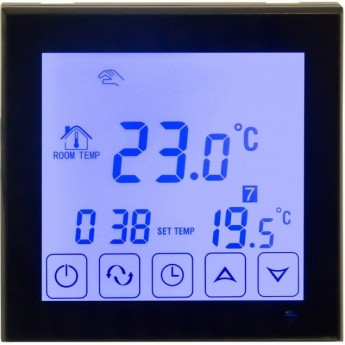 Терморегулятор REXANT R200B сенсорный с автоматическим программированием Терморегулятор REXANT R200B сенсорный с автоматическим программированием