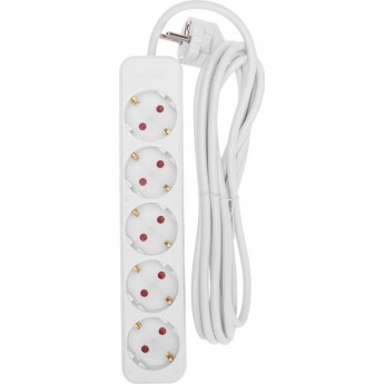Удлинитель REXANT STANDARD 5 гнезд 3м 3х1,0мм белый Удлинитель REXANT STANDARD 5 гнезд 3м 3х1,0мм белый