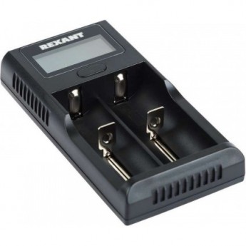 Зарядное устройство REXANT I2 универсальное для 2 аккумуляторов с жк дисплеем