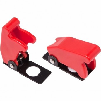 Защитная крышка REXANT SAC-01 для тумблеров типа KN и ASW красная (в упак. 1шт.)